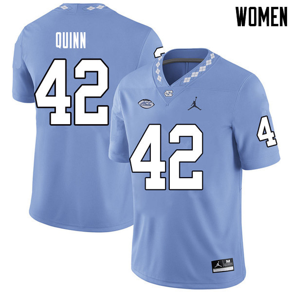 Jordan Brand Women #42 Robert Quinn North Carolina Tar Heels College Football Jerseys Sale-Carolina